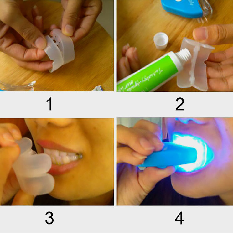 LED Teeth Whitening Kit - جهاز تبييض الأسنان بتقنية LED