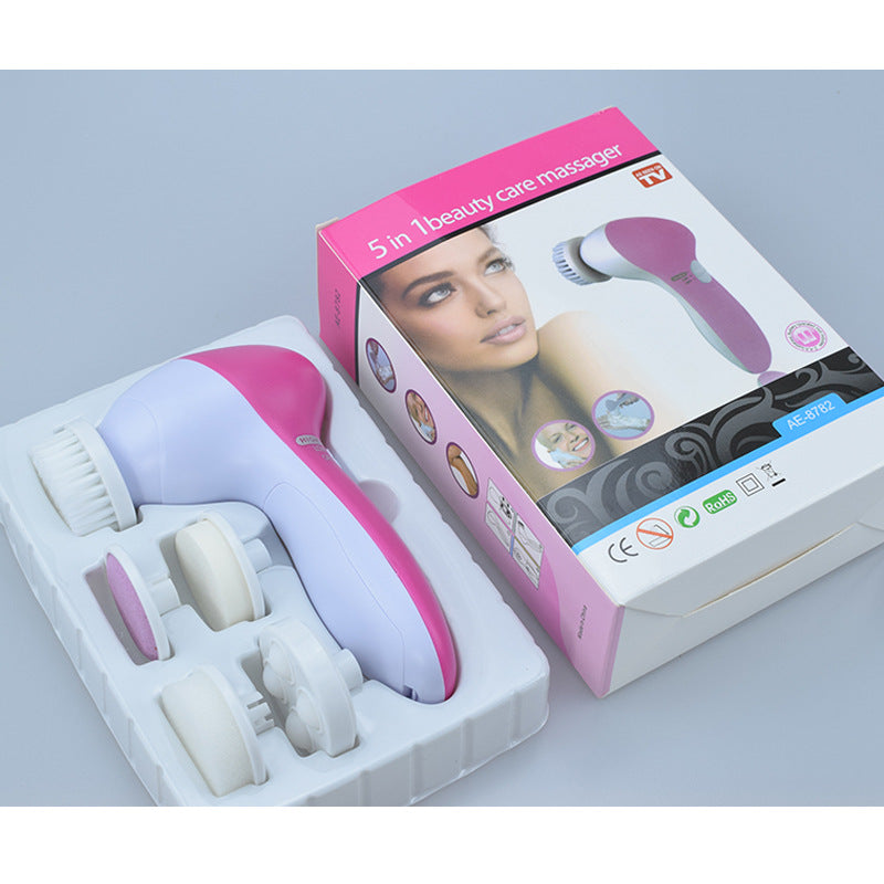 جهاز تنظيف وتدليك الوجه 5 في 1