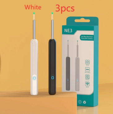 منظف الأذن الذكي NE3 بكاميرا HD وإضاءة LED - تنظيف آمن واحترافي للأذن