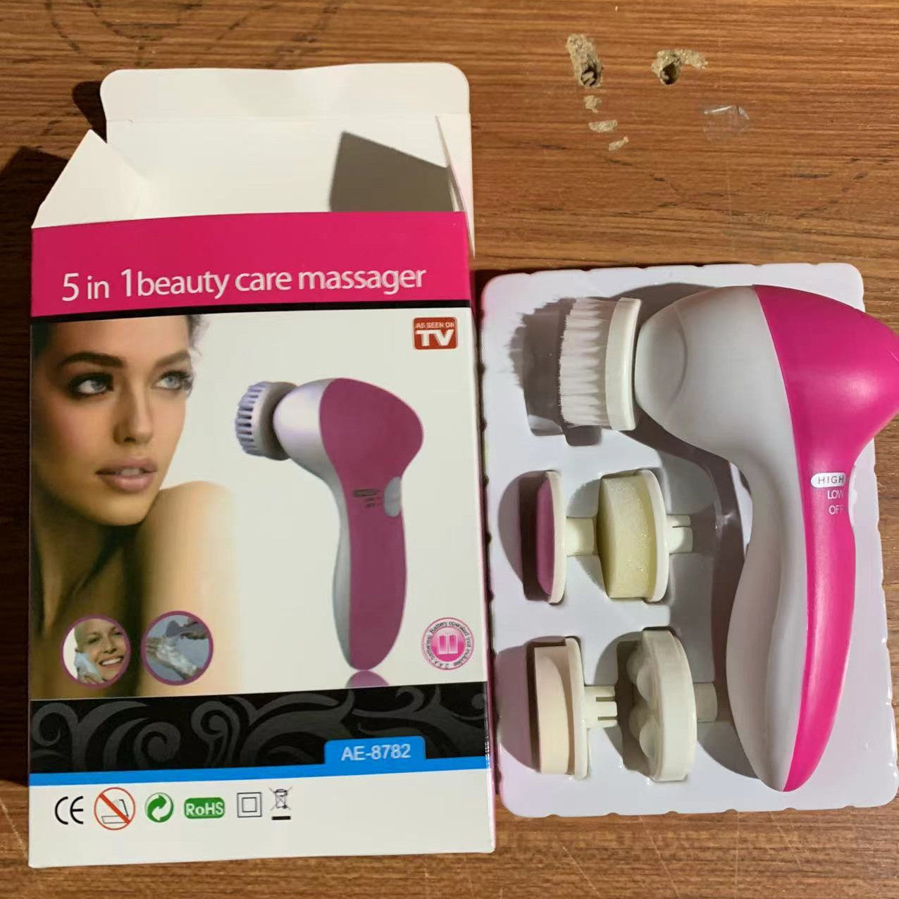 جهاز تنظيف وتدليك الوجه 5 في 1