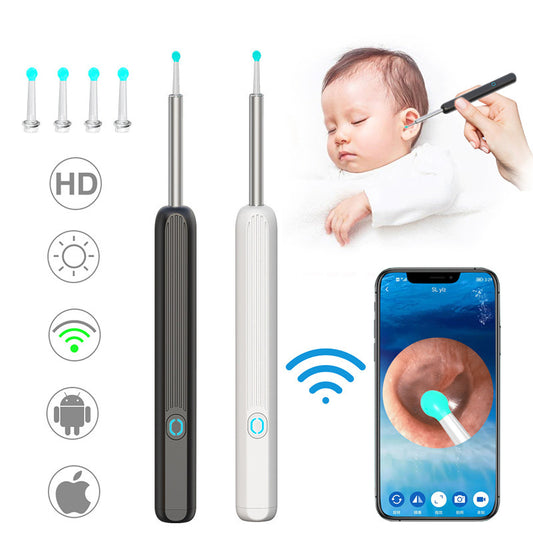 منظف الأذن الذكي NE3 بكاميرا HD وإضاءة LED - تنظيف آمن واحترافي للأذن