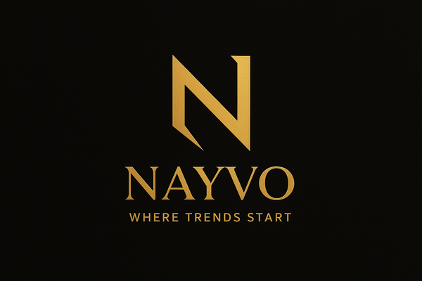 NAYVO Logo with Gold N Symbol